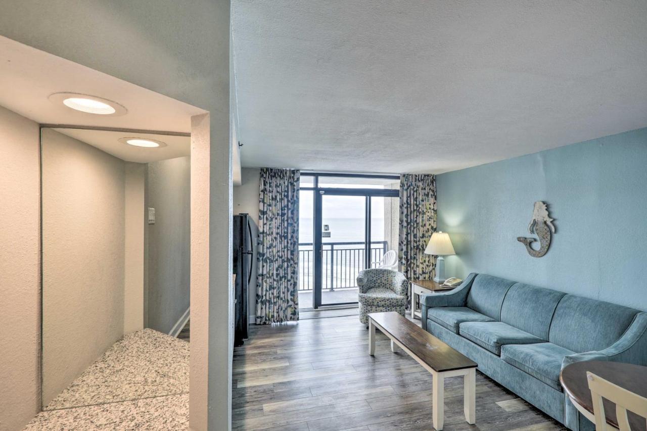 Oceanfront North Myrtle Beach Condo With Views! Kültér fotó