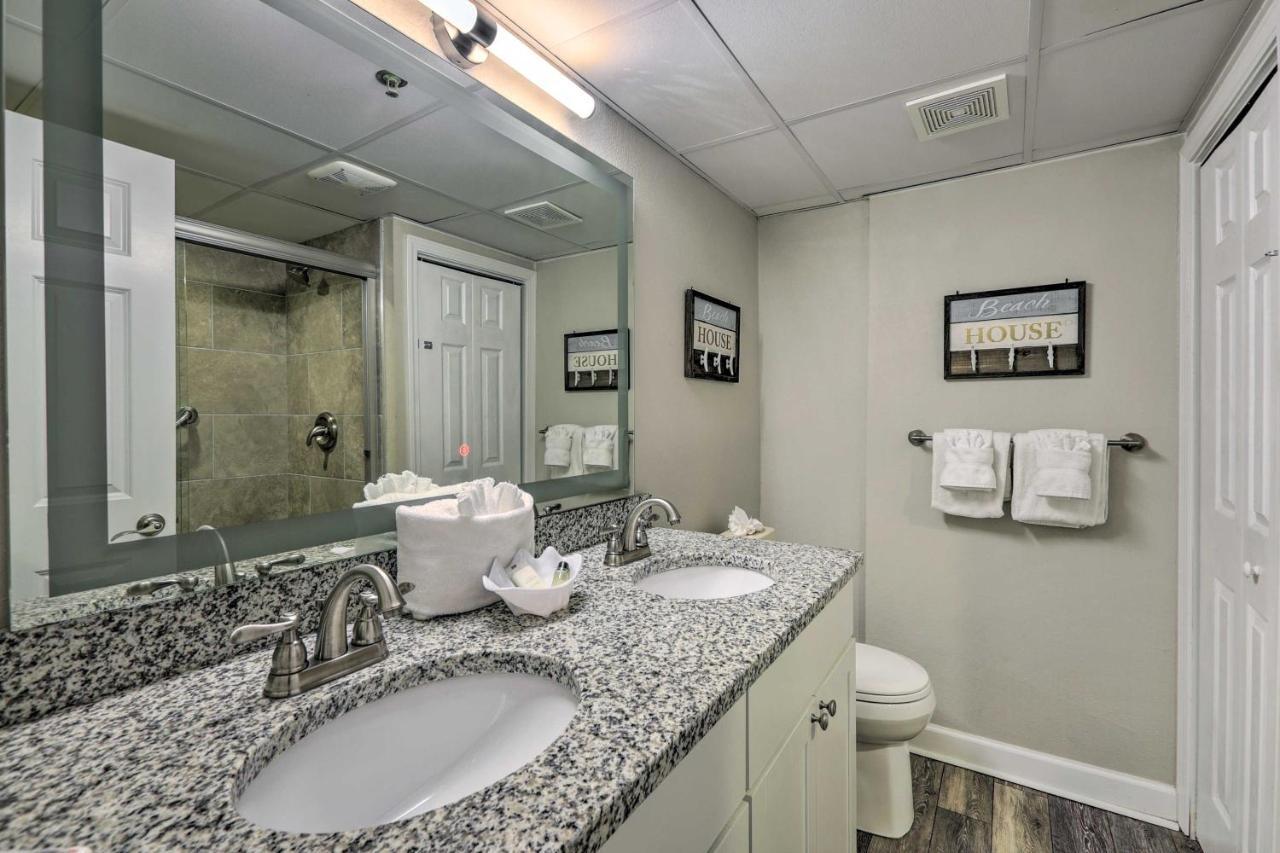 Oceanfront North Myrtle Beach Condo With Views! Kültér fotó