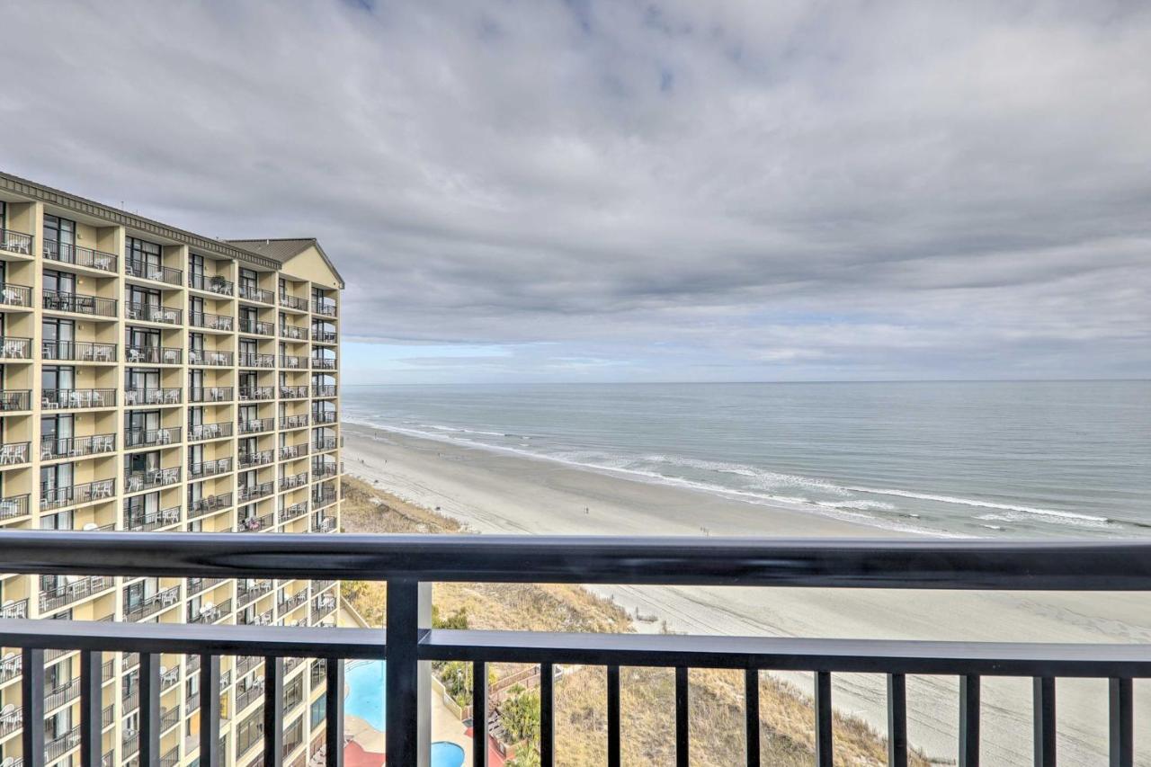 Oceanfront North Myrtle Beach Condo With Views! Kültér fotó
