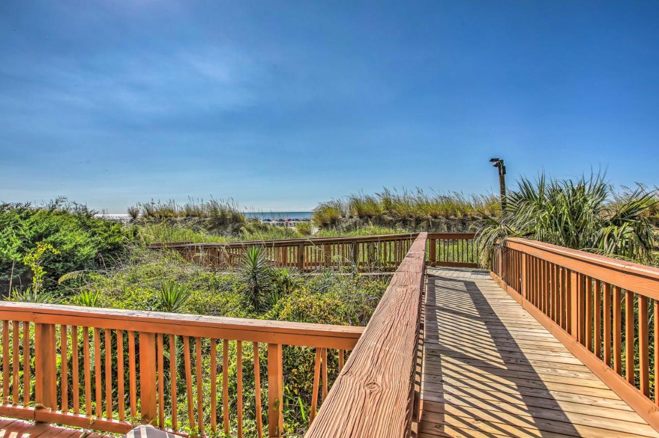 Oceanfront North Myrtle Beach Condo With Views! Kültér fotó