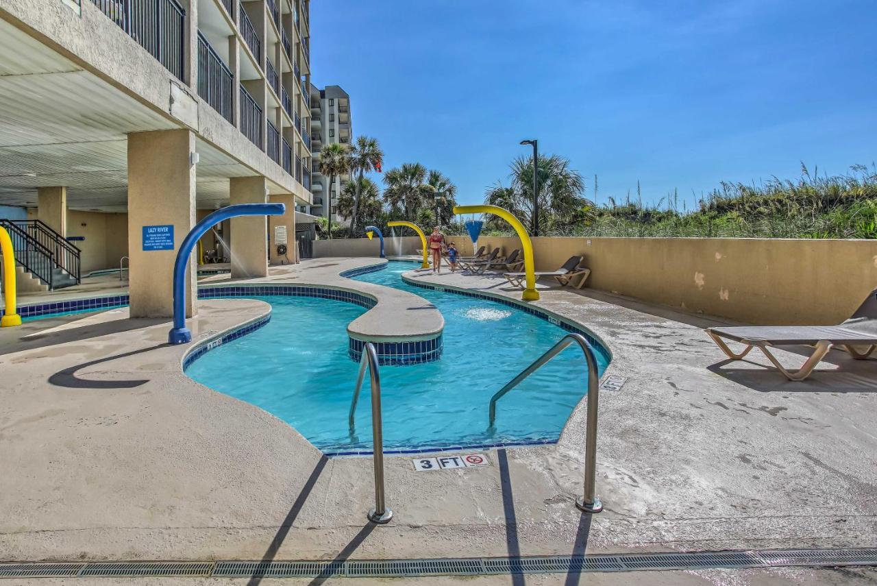 Oceanfront North Myrtle Beach Condo With Views! Kültér fotó