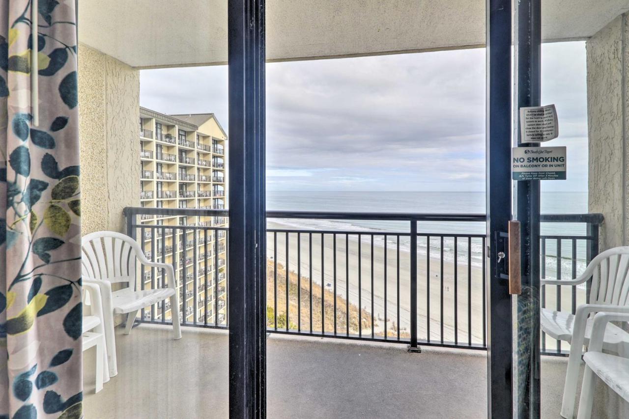Oceanfront North Myrtle Beach Condo With Views! Kültér fotó