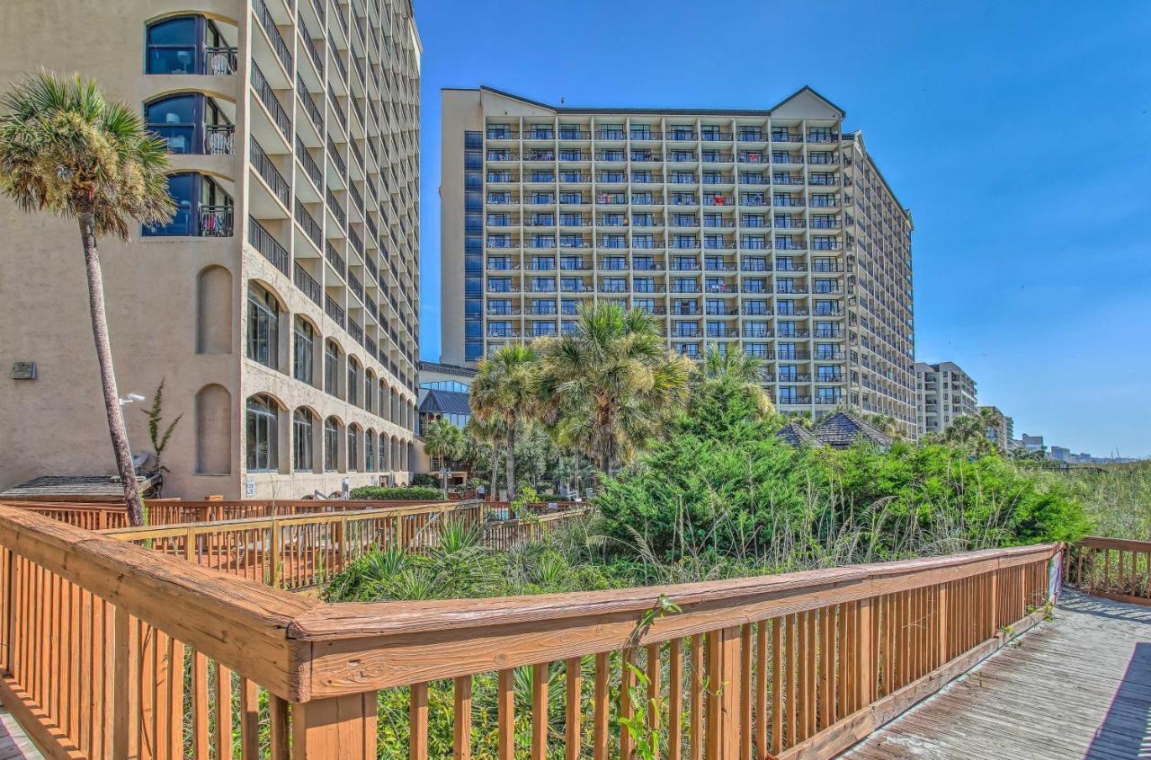 Oceanfront North Myrtle Beach Condo With Views! Kültér fotó