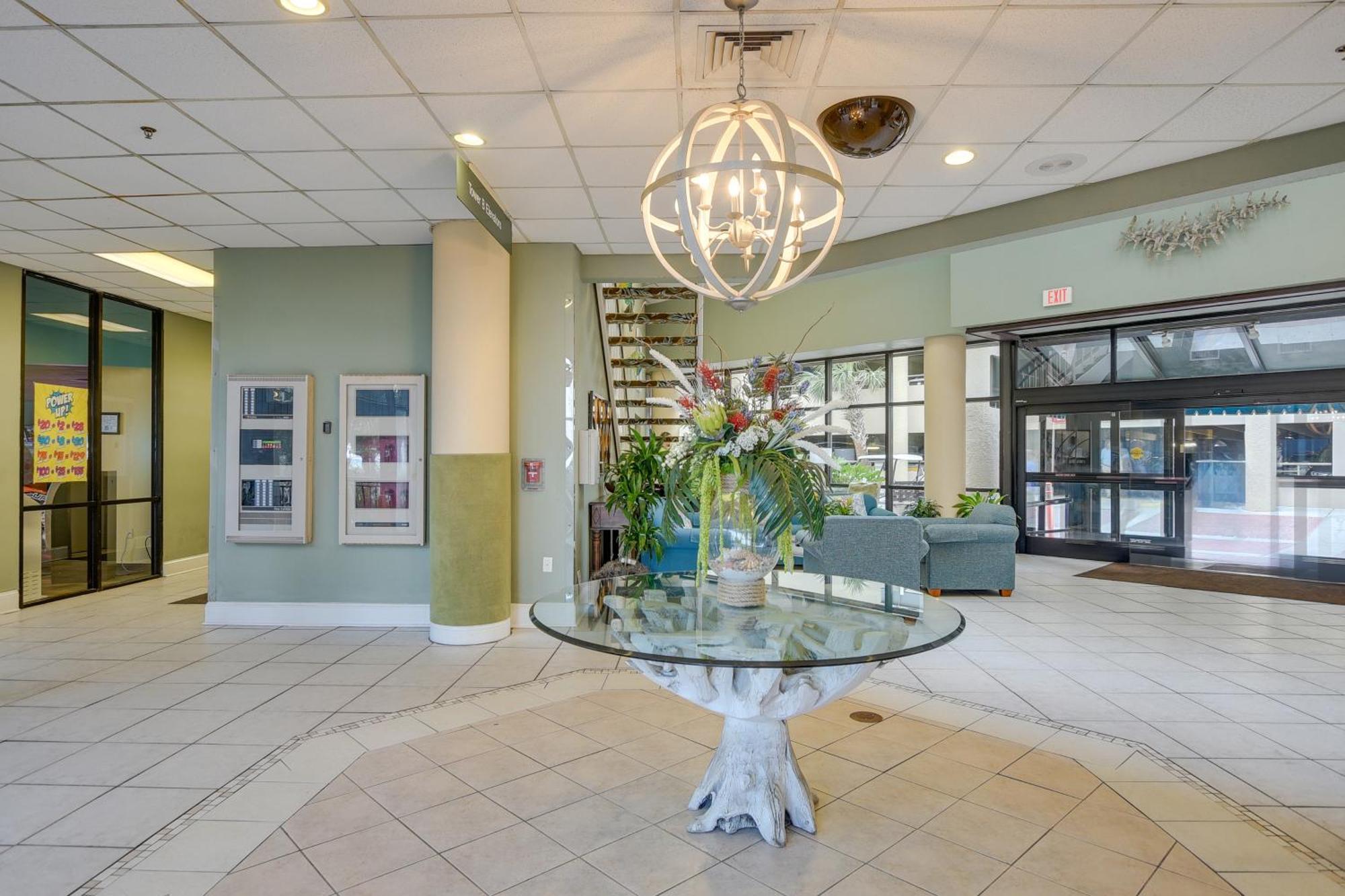 Oceanfront North Myrtle Beach Condo With Views! Kültér fotó