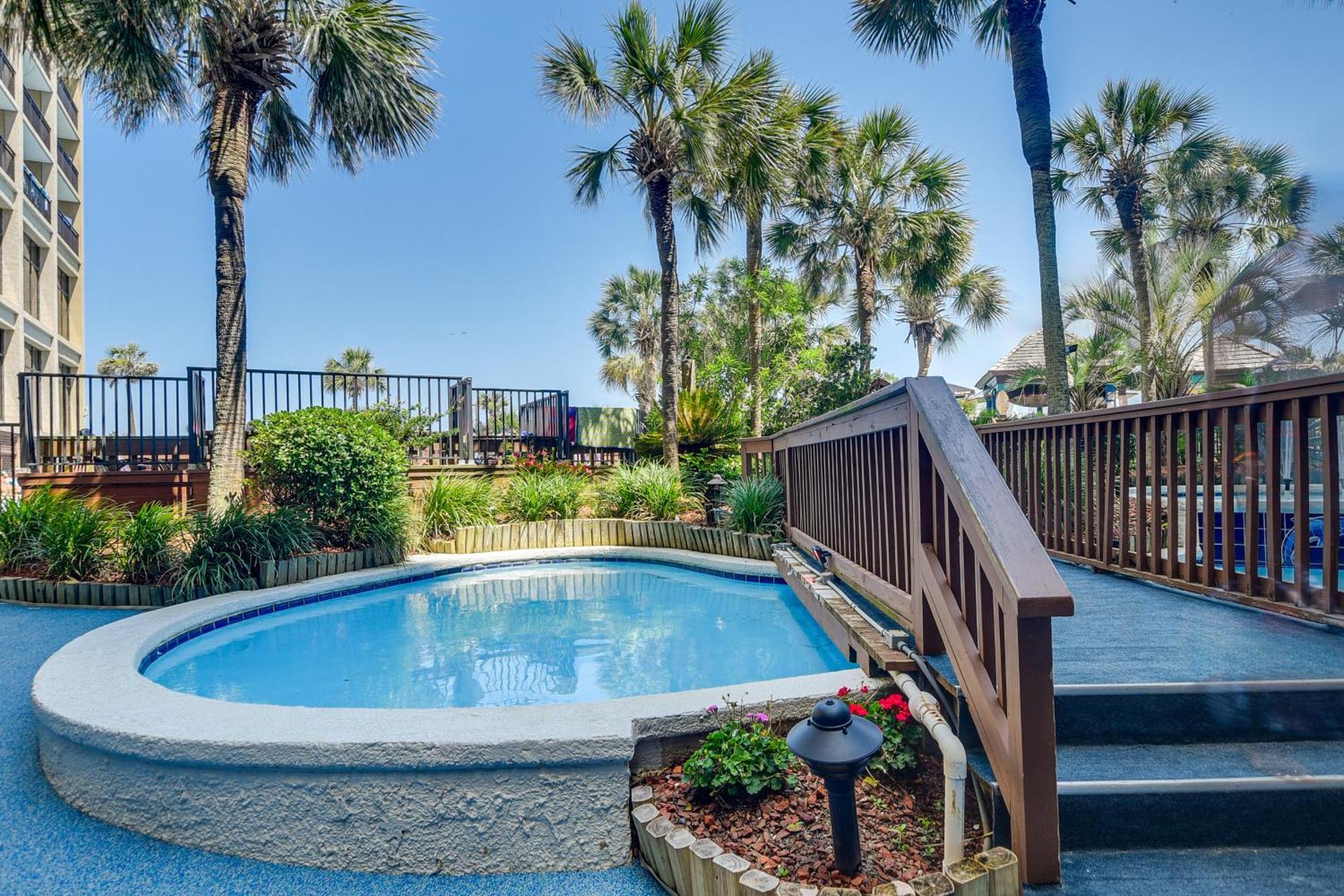 Oceanfront North Myrtle Beach Condo With Views! Kültér fotó